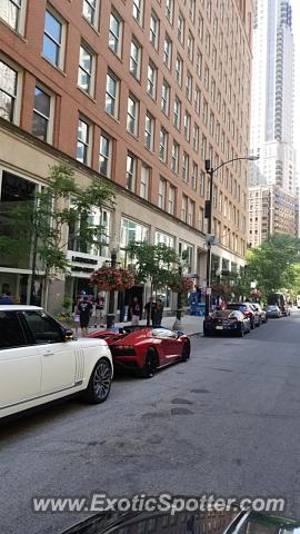 Lamborghini Aventador spotted in Chicago, Illinois