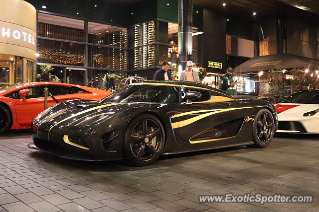 Koenigsegg Agera R spotted in Auckland, New Zealand