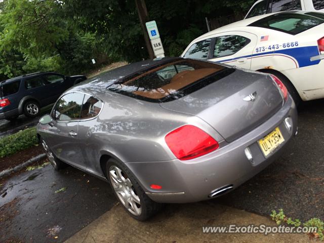 Bentley Continental spotted in Morris Town, New Jersey