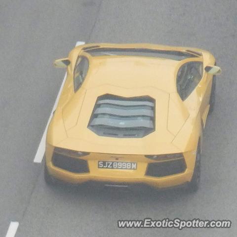 Lamborghini Aventador spotted in Singapore, Singapore