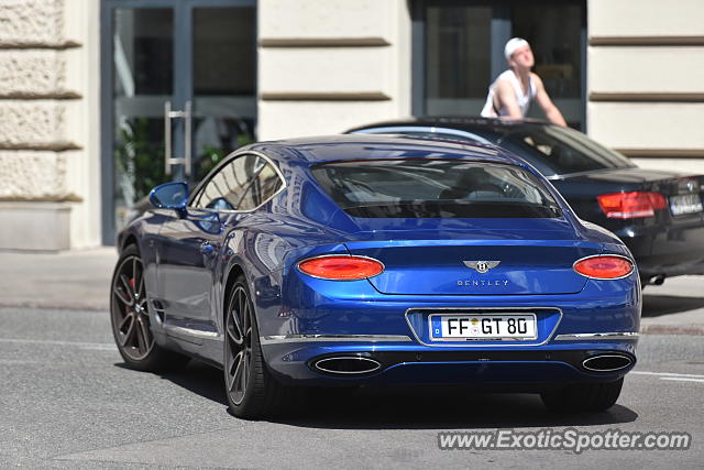 Bentley Continental spotted in Warsaw, Poland