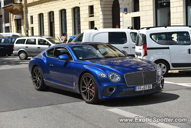 Bentley Continental spotted in Warsaw, Poland