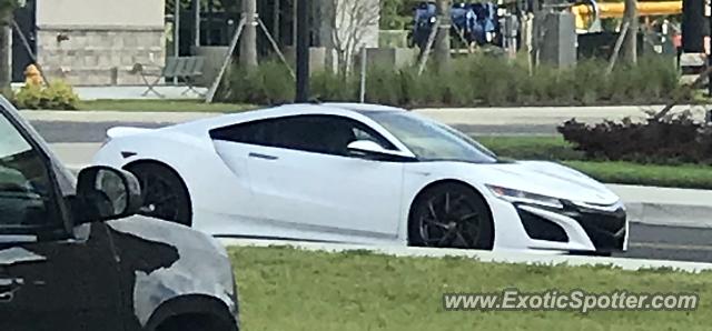 Acura NSX spotted in Gainesville, Florida