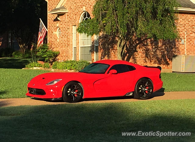 Dodge Viper spotted in Mansfield, Texas