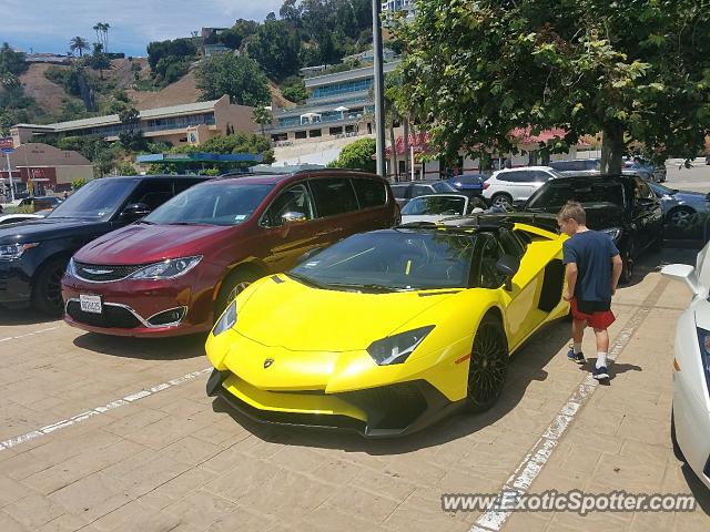 Lamborghini Aventador spotted in Los Angeles, California