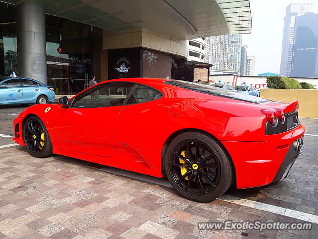 Ferrari F430 spotted in Jakarta, Indonesia