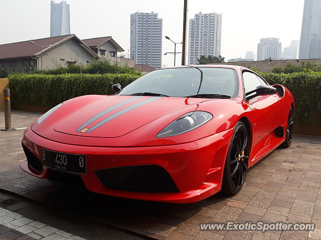 Ferrari F430 spotted in Jakarta, Indonesia