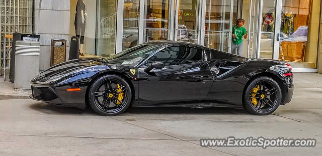 Ferrari 488 GTB spotted in Short Hills, New Jersey