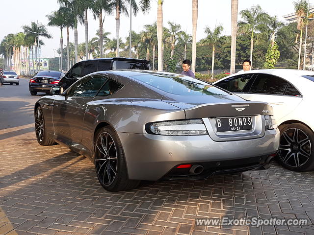 Aston Martin DB9 spotted in Jakarta, Indonesia