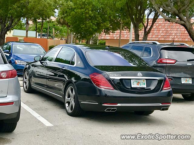 Mercedes Maybach spotted in Boca Raton, Florida