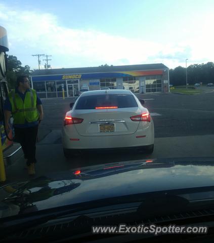 Maserati Ghibli spotted in Lacy, New Jersey