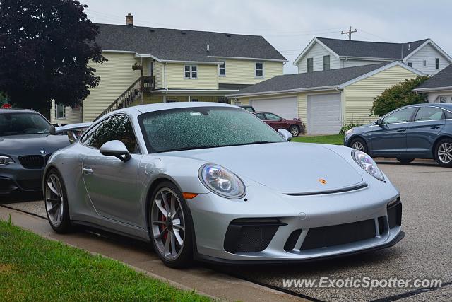 Porsche 911 GT3 spotted in Elkhart Lake, Wisconsin