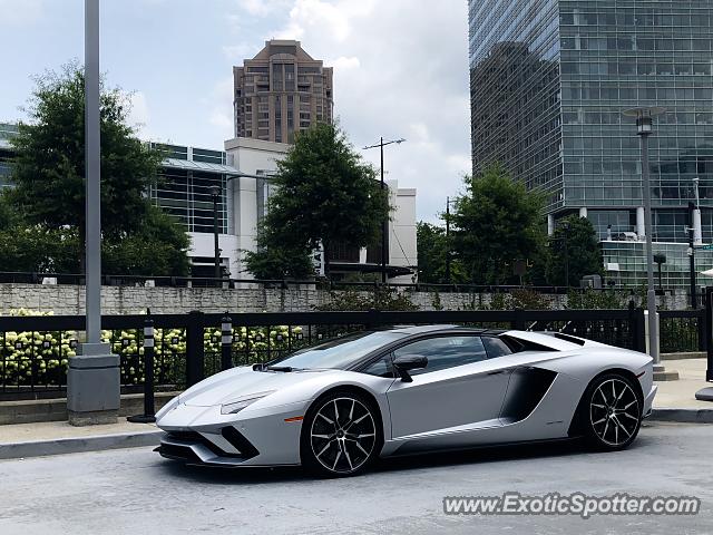 Lamborghini Aventador spotted in Atlanta, Georgia