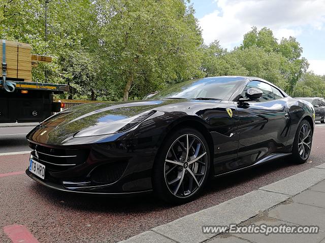 Ferrari California spotted in London, United Kingdom