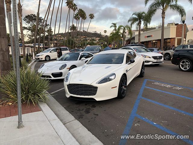 Aston Martin Rapide spotted in La Jolla, California