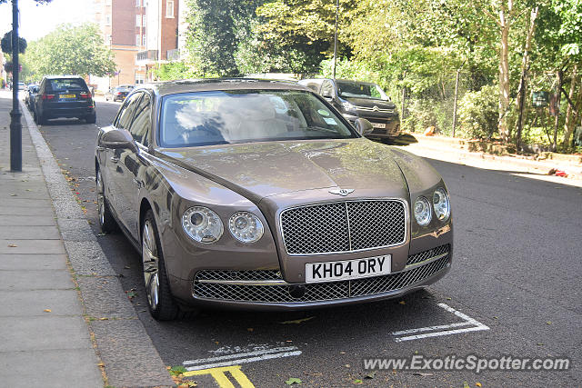 Bentley Flying Spur spotted in London, United Kingdom