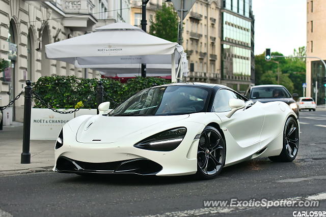 Mclaren 720S spotted in Warsaw, Poland