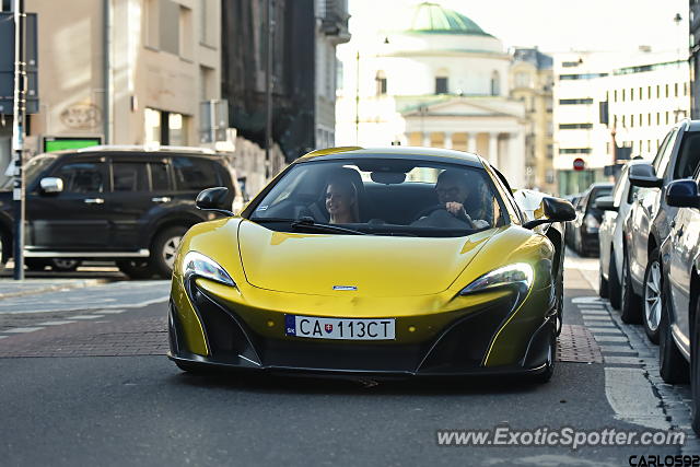 Mclaren 675LT spotted in Warsaw, Poland