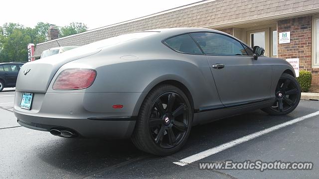 Bentley Continental spotted in Plainfield, Indiana