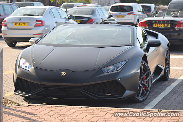 Lamborghini Huracan spotted in Reading, United Kingdom