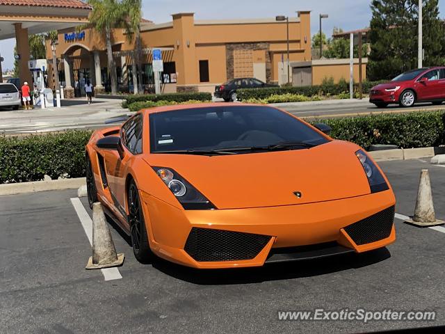 Lamborghini Gallardo spotted in Newport Beach, California