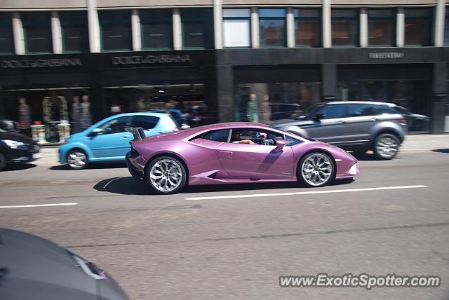 Lamborghini Huracan spotted in London, United Kingdom