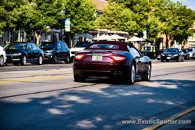 Maserati GranCabrio spotted in Wayzata, Minnesota