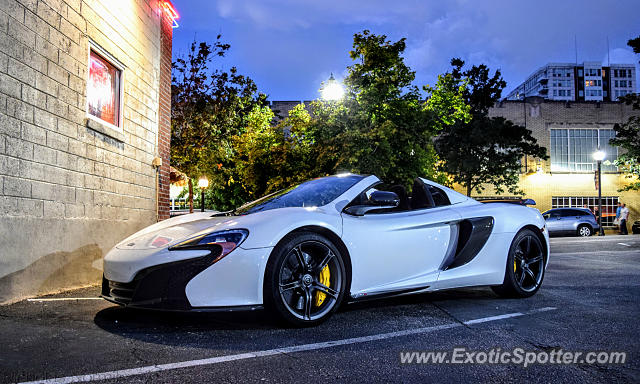 Mclaren 650S spotted in Raleigh, North Carolina
