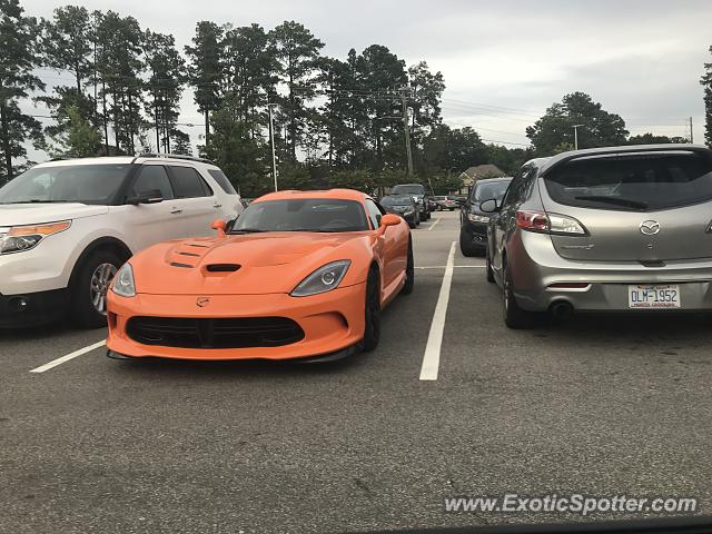 Dodge Viper spotted in Raleigh, North Carolina