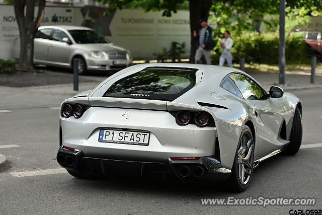 Ferrari 812 Superfast spotted in Warsaw, Poland