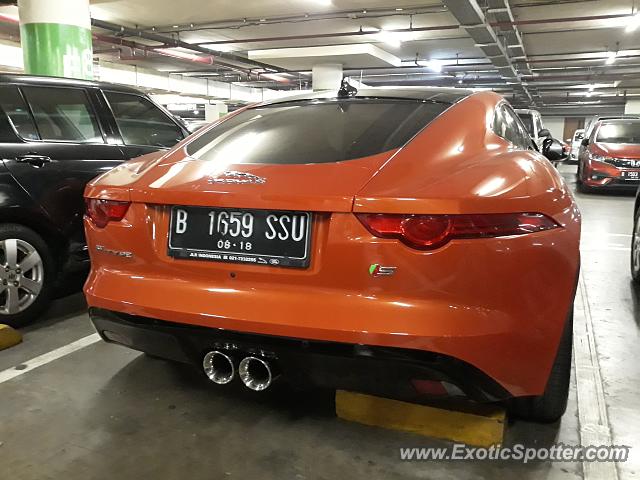 Jaguar F-Type spotted in Serpong, Indonesia