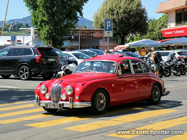 Jaguar E-Type spotted in Montreux, Switzerland