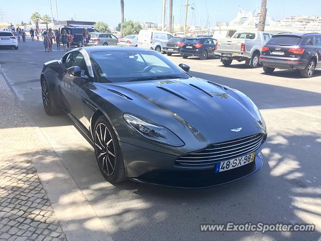 Aston Martin DB11 spotted in Vilamoura, Portugal