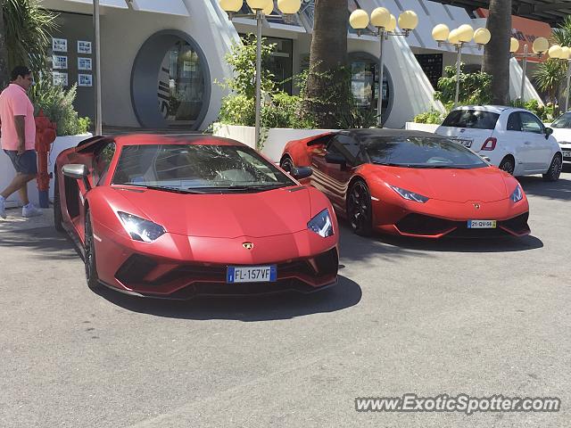 Lamborghini Aventador spotted in Vilamoura, Portugal