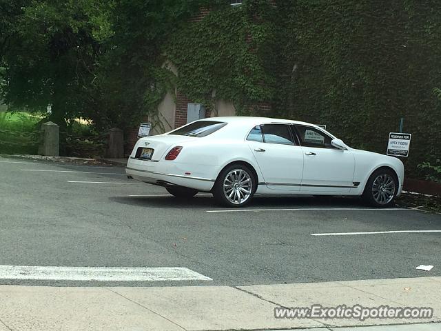 Bentley Mulsanne spotted in Glenn Ridge, New Jersey