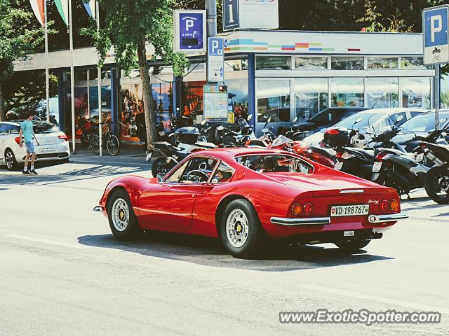 Ferrari 246 Dino spotted in Montreux, Switzerland