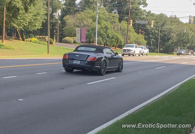 Bentley Continental spotted in Atlanta, Georgia