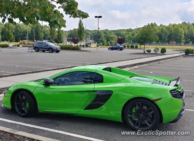 Mclaren 650S spotted in Watchung, New Jersey