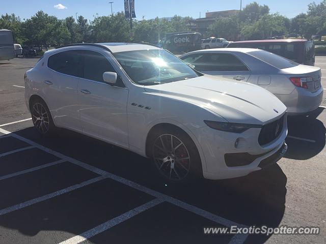 Maserati Levante spotted in Missoula, Montana