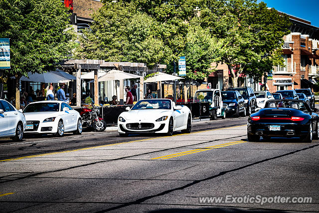 Maserati GranCabrio spotted in Wayzata, Minnesota