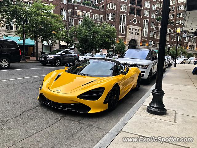 Mclaren 720S spotted in Boston, Massachusetts