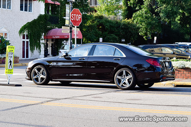 Mercedes S65 AMG spotted in Wayzata, Minnesota