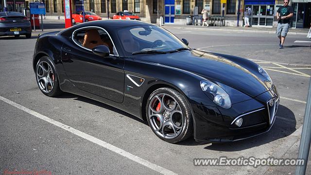 Alfa Romeo 8C spotted in Exeter, United Kingdom