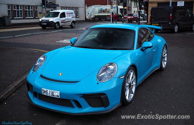 Porsche 911 GT3 spotted in Exeter, United Kingdom