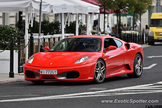 Ferrari F430 spotted in Warsaw, Poland