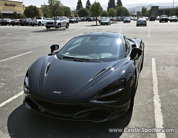 Mclaren 720S spotted in San Carlos, California