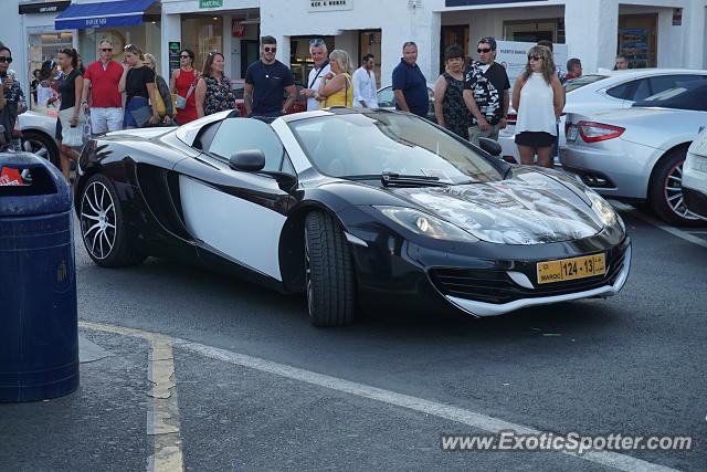 Mclaren MP4-12C spotted in Puerto Banus, Spain