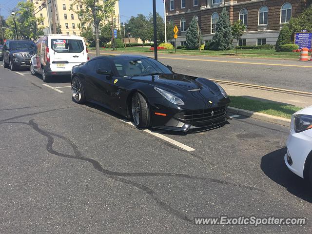 Ferrari F12 spotted in Red Bank, New Jersey