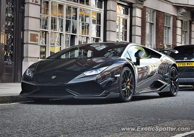 Lamborghini Huracan spotted in London, United Kingdom