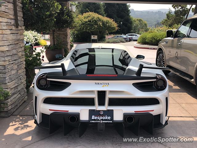 Ferrari 488 GTB spotted in Carmel Valley, California